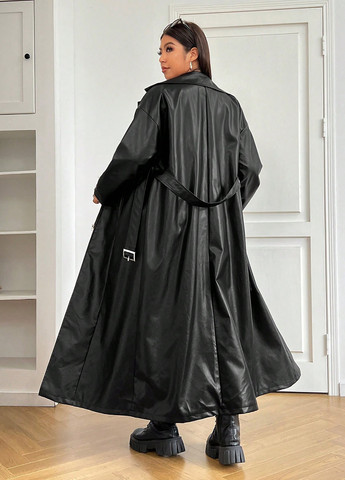 Плащ SHEIN тренчкот на молнии демисезон (366748009)