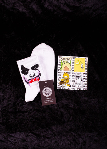 Шкарпетки Білі Джокер Without (224054953)