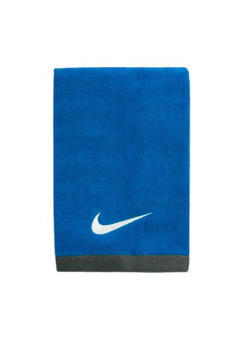 Nike полотенце fundamental towel large varsity royal/white - n.100.1522.452.lg синий производство - Вьетнам