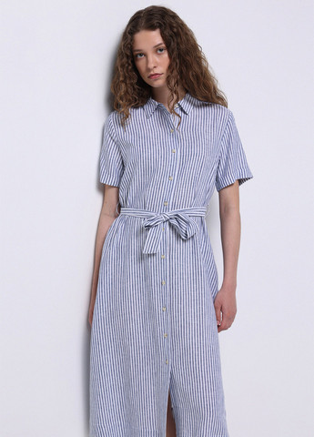 Комбінована кежуал сукня сукня-сорочка Colin's в смужку