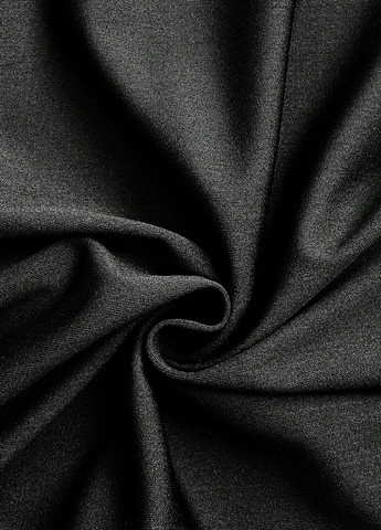 Черное кэжуал платье а-силуэт SHEIN однотонное