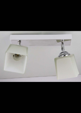 Люстра стельова на 2 лампочки 51203/2-wh Білий 19х9х30 см. Handmade (234537570)