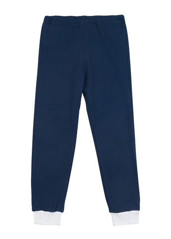 Темно-синяя всесезон пижама (свитшот, брюки) свитшот + брюки Garnamama