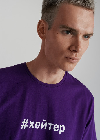 Фиолетовая футболка befree