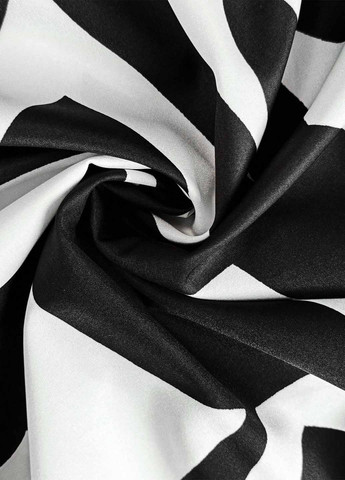 Чорно-білий вечірня сукня а-силует SHEIN однотонна