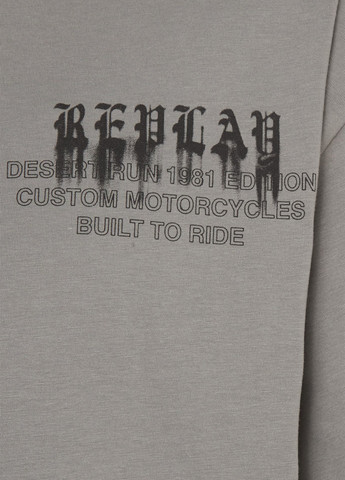 Серая футболка Replay