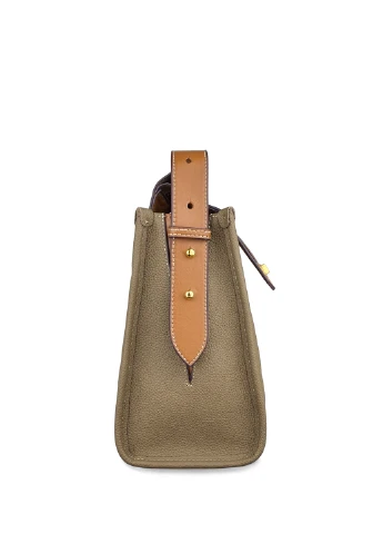 Сумка женская легкая бежевая средняя 30*23*13 Fashion (251853935)