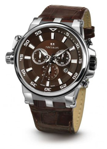 Часы наручные Seculus 4510.5.503d brown, ss, brown leather (250145566)