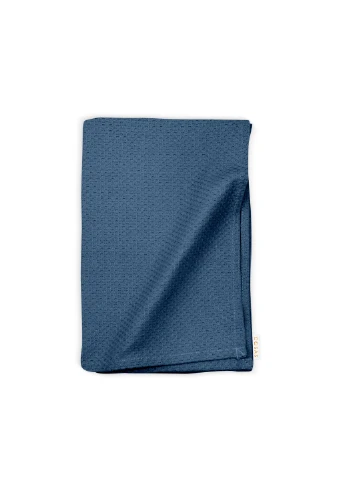 Набір рушників WAFFLE BLUE (75х95 см – 1 шт та 75х130 см – 1 шт) Cosas однотонний синій