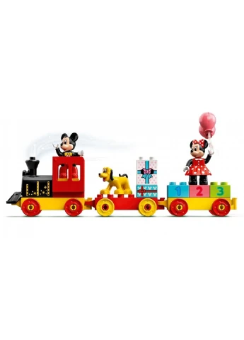 Конструктор DUPLO Disney Праздничный поезд Микки и Минни 22 детали (10941) Lego (251222880)