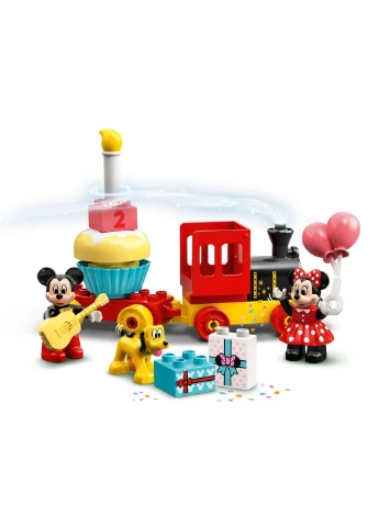 Конструктор DUPLO Disney Праздничный поезд Микки и Минни 22 детали (10941) Lego (251222880)