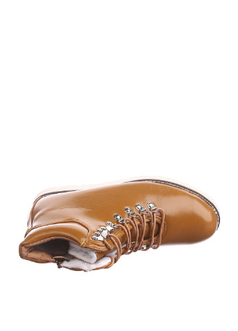 Зимние ботинки хайкеры Yijiabao со шнуровкой из искусственной кожи