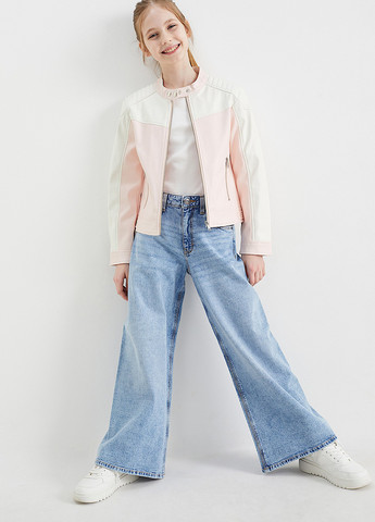 Світло-рожева демісезонна куртка C&A