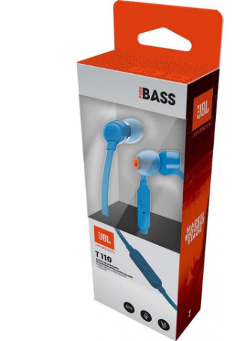 Навушники T110 Blue (JBLT110BLU) JBL (207366825)