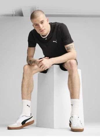 Чорна футболка Puma Puma ESS Small Logo Tee