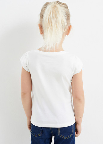 Комбинированная летняя футболка (3 шт.) C&A