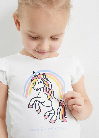 Комбинированная летняя футболка (3 шт.) C&A