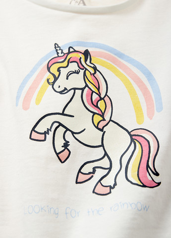 Комбинированная летняя футболка (3 шт.) C&A