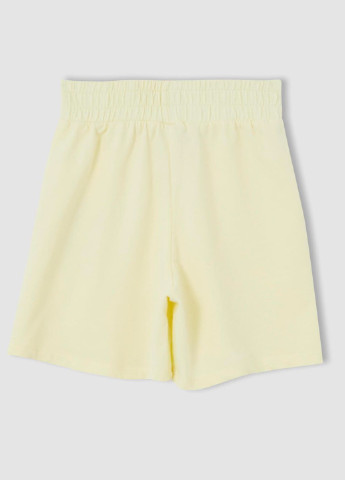 Желтый летний комплект (майка, шорты) DeFacto