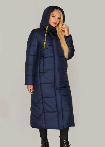 Синя зимня куртка-пальто сандра MioRichi