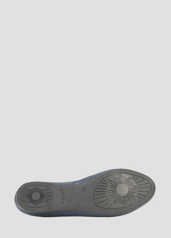 Жіночі балетки Viscala | сині однотонні перфорація натуральна шкіра (303293071)