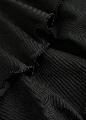 Чорно-білий кежуал сукня бандо SHEIN однотонна