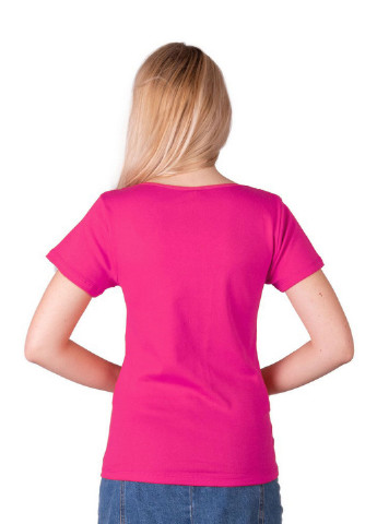 Малиновая всесезон футболка женская Наталюкс 21-2304