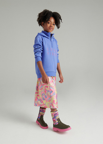 Разноцветная кэжуал с абстрактным узором юбка Reserved