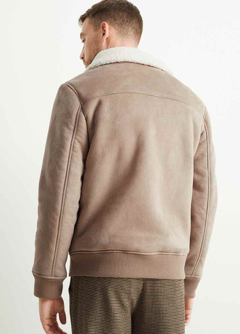 Бежева демісезонна куртка C&A