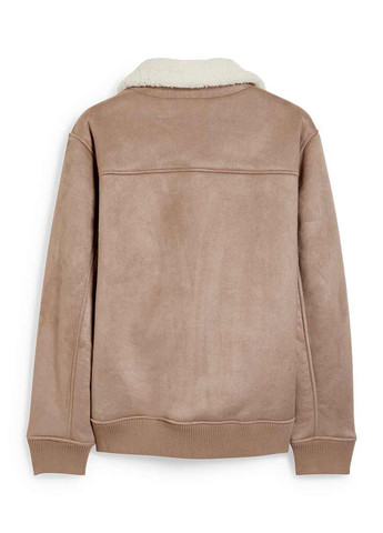 Бежева демісезонна куртка C&A