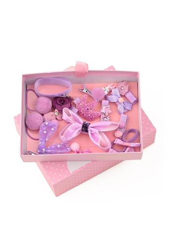 Набір аксесуарів для волосся (гумки, шпильки) No Brand (307610014)