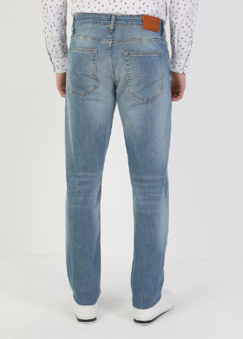 Голубые демисезонные регюлар фит, прямые джинсы 067 JACK Colin's