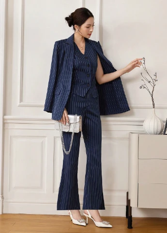 Костюм (жакет, жилет, штани) SHEIN (333530128)