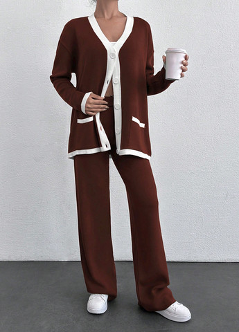 Костюм (кардиган, брюки) SHEIN (334101317)