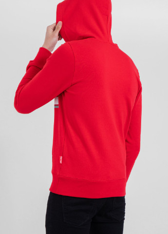 Сірий бавовняний худі з логотипом Supreme Spain (228877441)