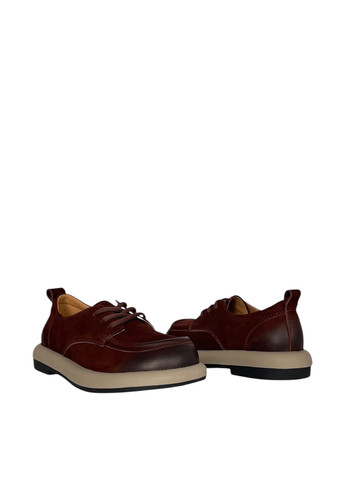 Meego Туфлі коричневий з натуральний нубук, румунія — демісезон (360769667)