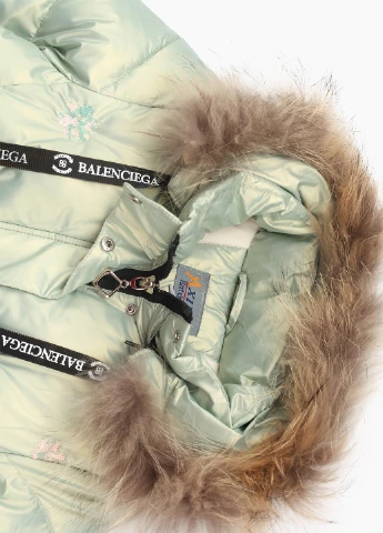 М'ятна зимня куртка Snowgenius