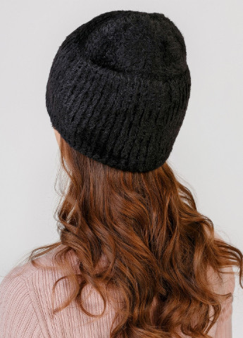 Ангноровая зимняя теплая женская шапка без подкладки 330239 Merlini (254281122)