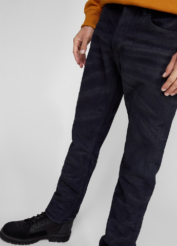 Темно-синие демисезонные прямые джинсы G-Star Raw