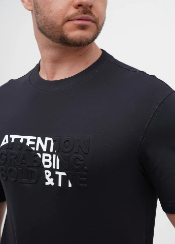 Черная футболка Trend Collection