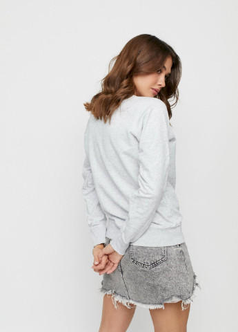 Серый свитшот женский /no flis/ YAPPI рисунок (251467817)