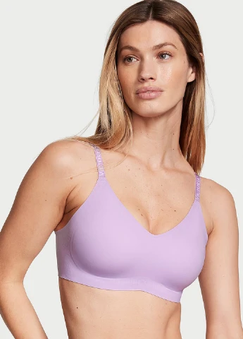 Бузковий демісезонний комплект (бюстгальтер, трусики) Victoria's Secret