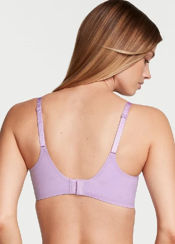 Бузковий демісезонний комплект (бюстгальтер, трусики) Victoria's Secret