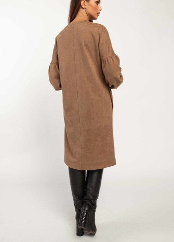 Бежева кежуал сукня Ри Мари однотонна