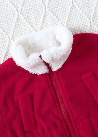 Вишневая демисезонная куртка SHEIN