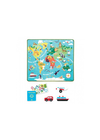 Дитячий килимок Карта світу (MD15194) Melissa&Doug (254078970)