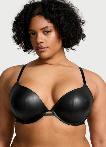 Черный демисезонный комплект (бюстгальтер, трусики) Victoria's Secret