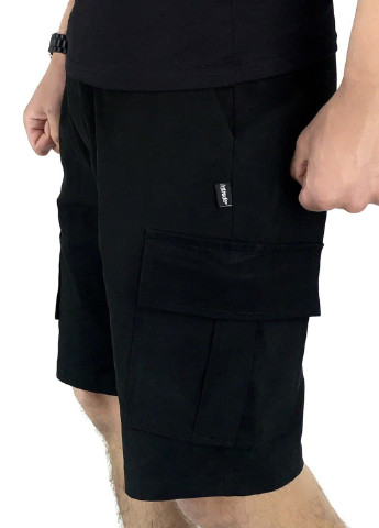 Комбинированный летний костюм летний мужской (футболка "color stripe" серая - хаки + шорты miami черные) Intruder