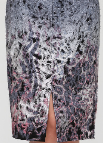 Серая кэжуал с абстрактным узором юбка MiNiMax карандаш