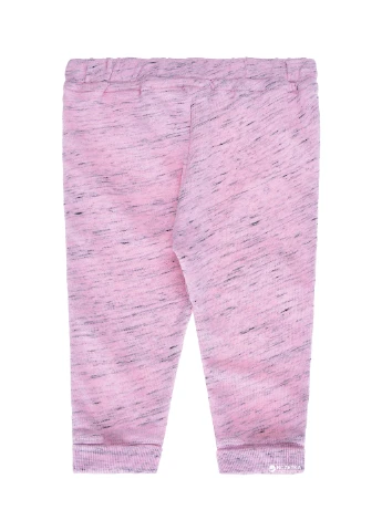 Розовые кэжуал демисезонные брюки H&M